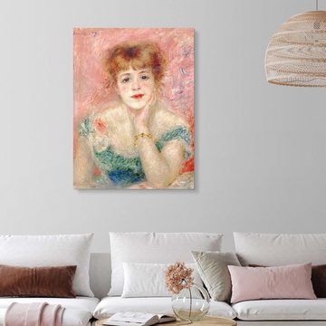 Posterlounge Acrylglasbild Pierre-Auguste Renoir, Porträt der Jeanne Samary, Malerei