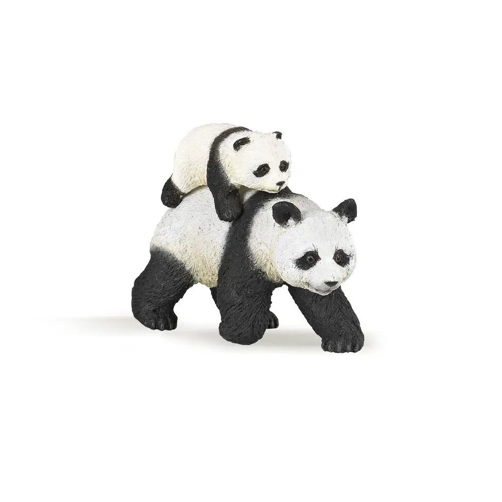 papo Actionfigur Papo 50071 Panda mit Jungtier
