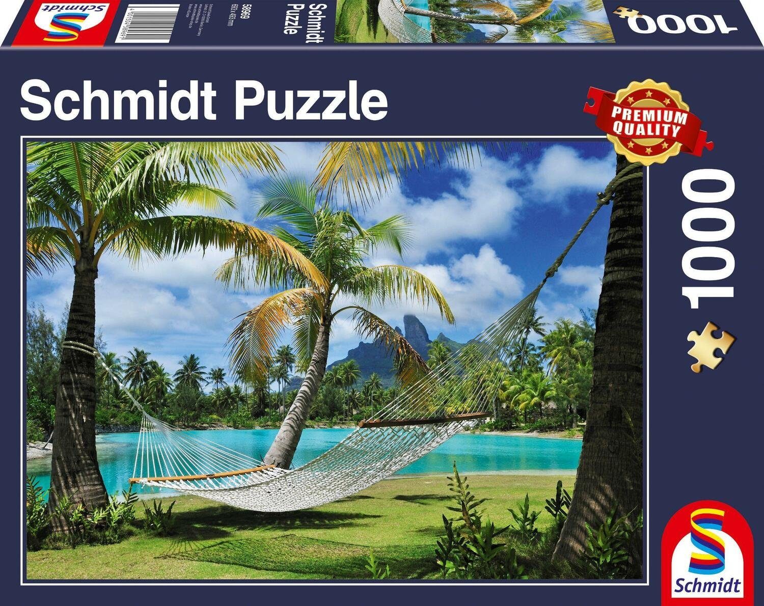 Schmidt Spiele Puzzle Auszeit Puzzle 1.000 Teile, 1000 Puzzleteile