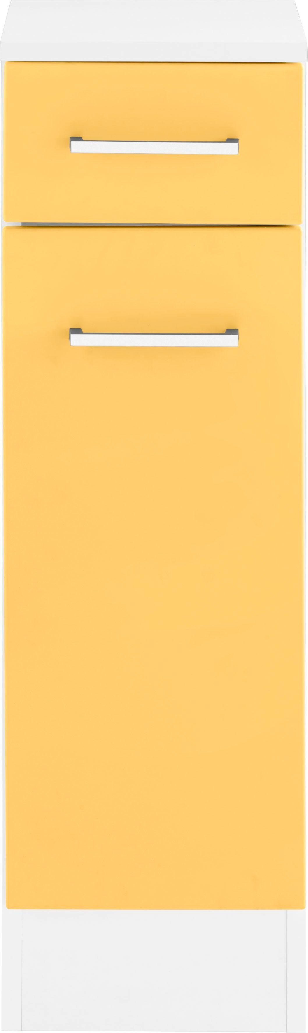 HELD MÖBEL Unterschrank Ribera gelb/weiß