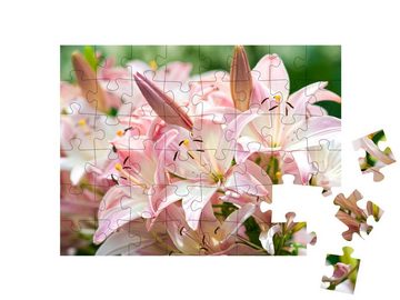 puzzleYOU Puzzle Duftende Lilien, 48 Puzzleteile, puzzleYOU-Kollektionen Flora, Blumen, Pflanzen, Blumen & Pflanzen