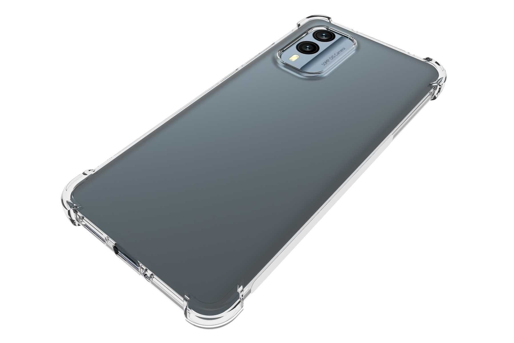 mtb more energy Smartphone-Hülle Clear Armor Case für Nokia X30 5G (6.43), Transparente TPU Schutzhülle Case Backcover mit Anti-Shock Verstärkung