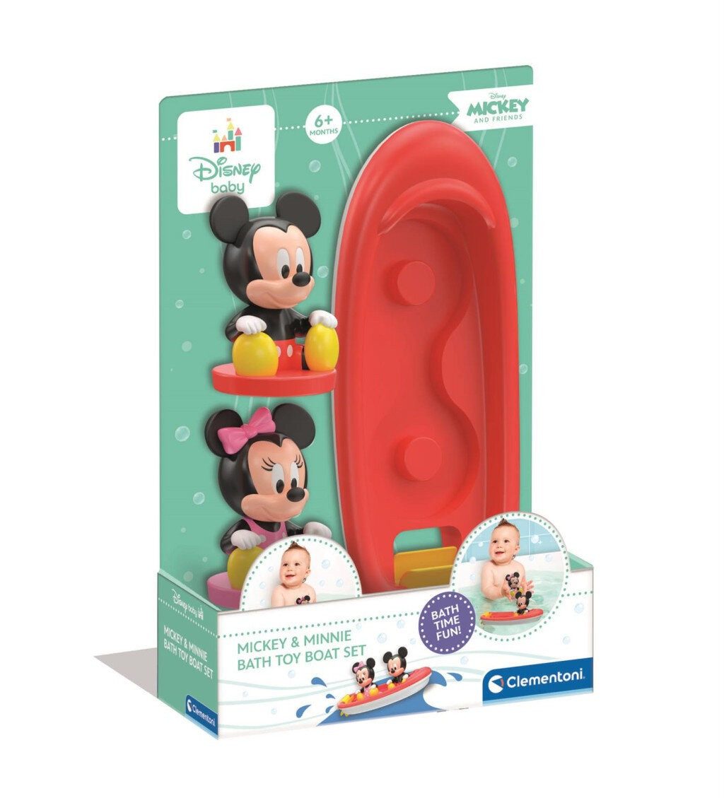 Clementoni® Spielzeug-Boot Disney Mickey Boat Minnie Badewannenspielzeug