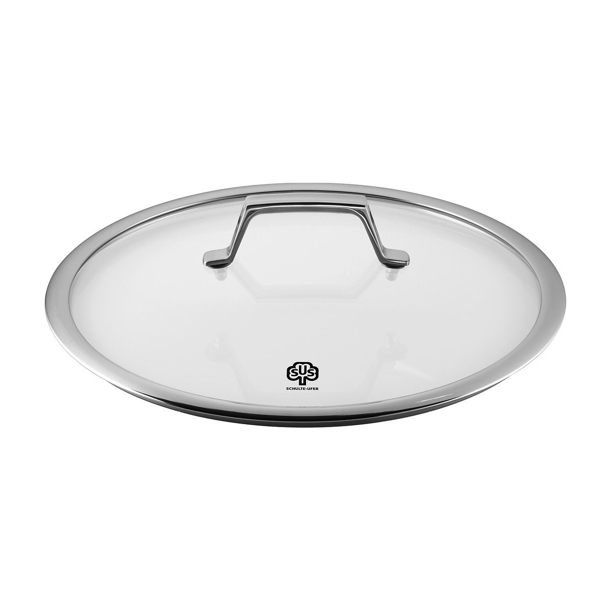 SCHULTE-UFER Schmortopf Quasar, Edelstahl (1 x Schmorpfanne, 1 x Deckel), 28 cm, mit UniverSUS®, backofen- und spülmaschinengeeignet