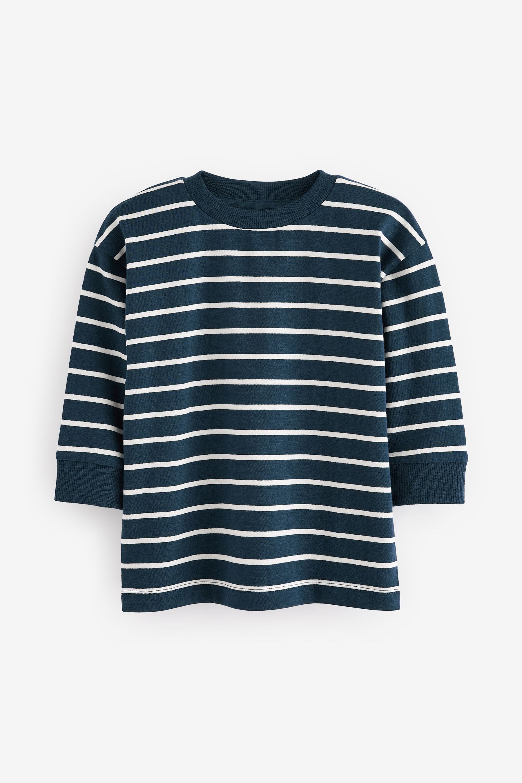 Langarmshirt Gestreiftes Hemd
