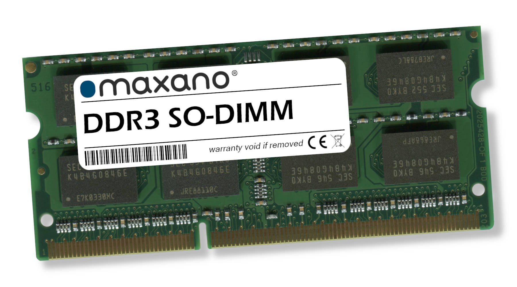 Maxano »RAM für HP/HPE EliteBook 8470w (DDR3 1600MHz SO-DIMM)«  Arbeitsspeicher