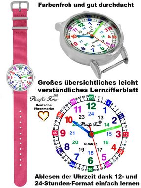 Pacific Time Quarzuhr Set Kinder Armbanduhr Lernuhr Wechselarmband, Mix und Match Design - Gratis Versand