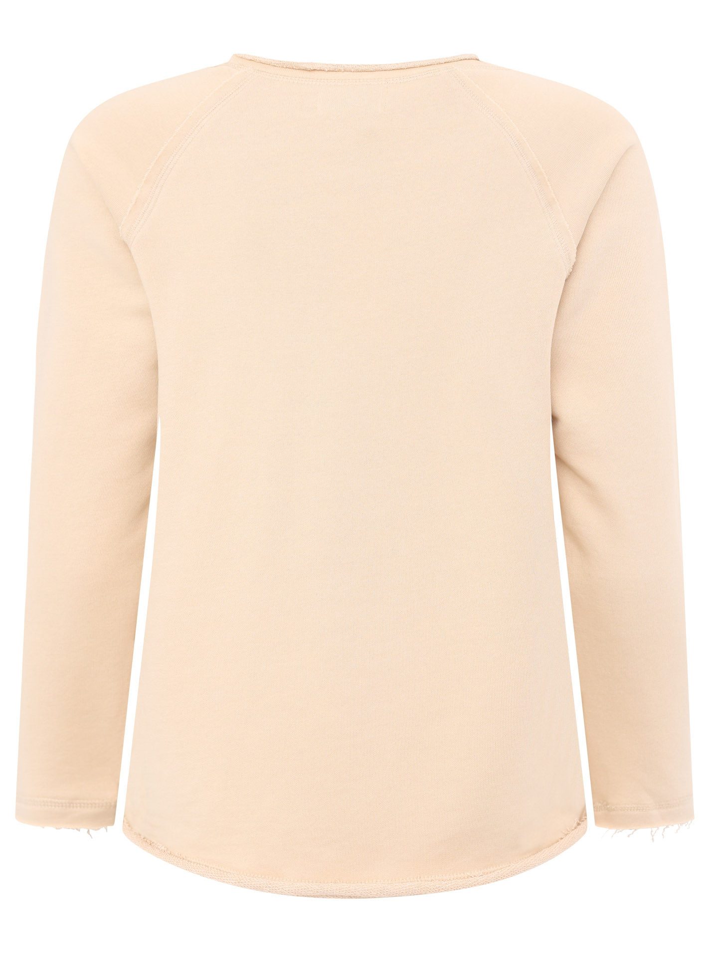 Zwillingsherz Sweatshirt "Zwillingsherz" mit kreativer Brustgrafik günstig online kaufen