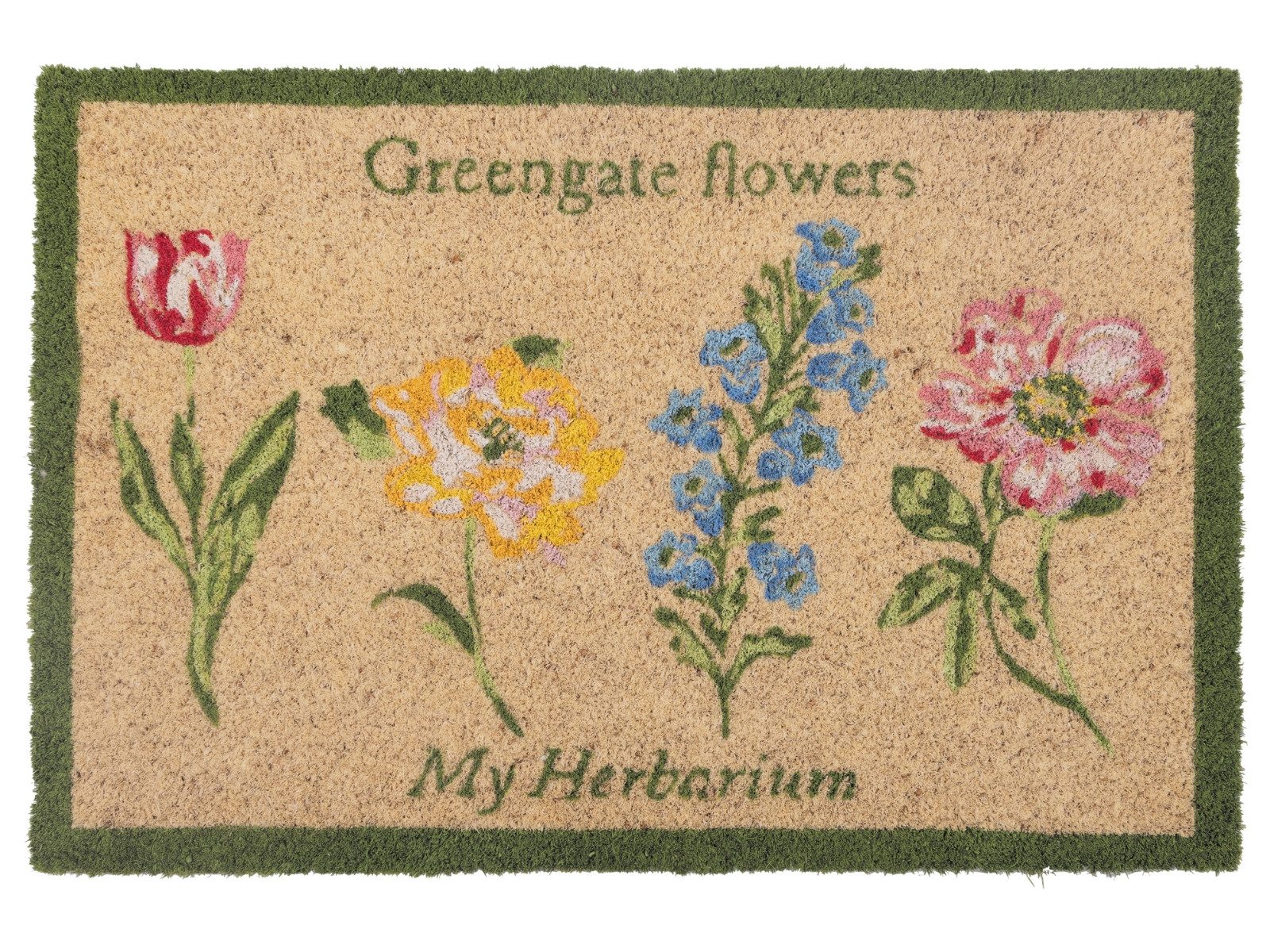 Greengate Fußmatte Agnes Fußmatte white 60x40cm, Fußmatten