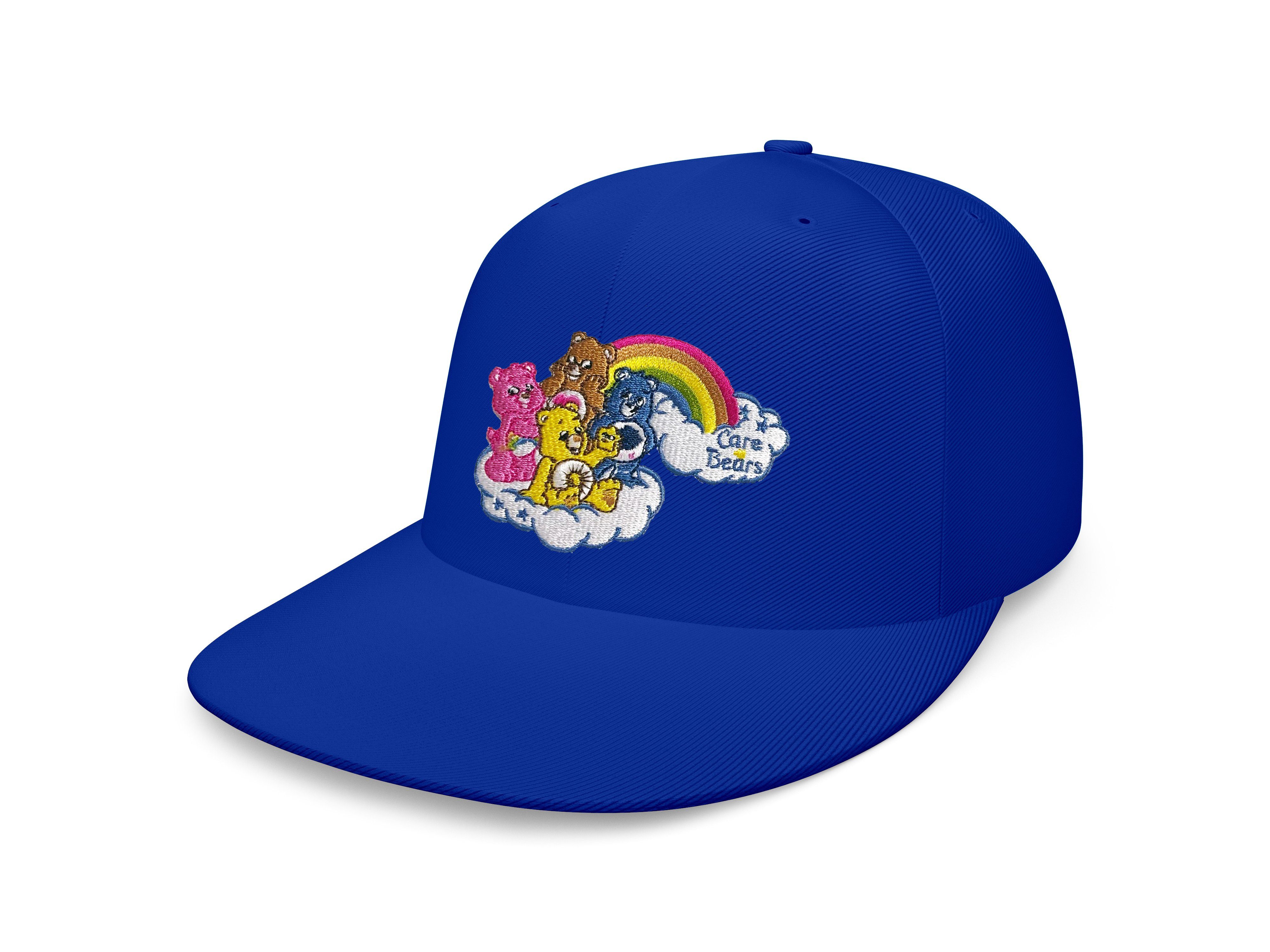 Blondie & Brownie Snapback Cap Unisex Erwachsene Glücksbärchis Care Bears Stick Patch