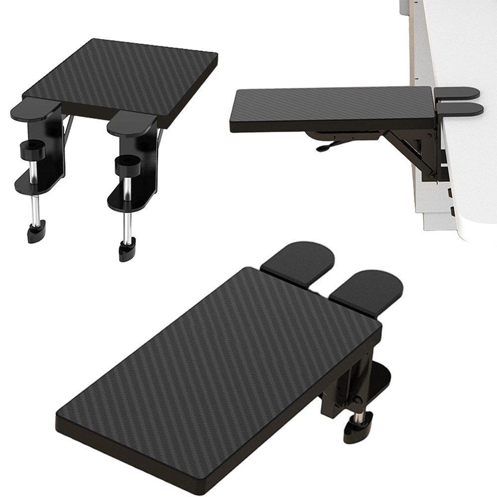 AFKSMILE Tastaturhalterung stabile Mausarmhalterung,Computer-Tischverlängerung,desk extender, (Faltbare Armauflage, Fensterbrett-Verlängerung für Zuhause und Büro)