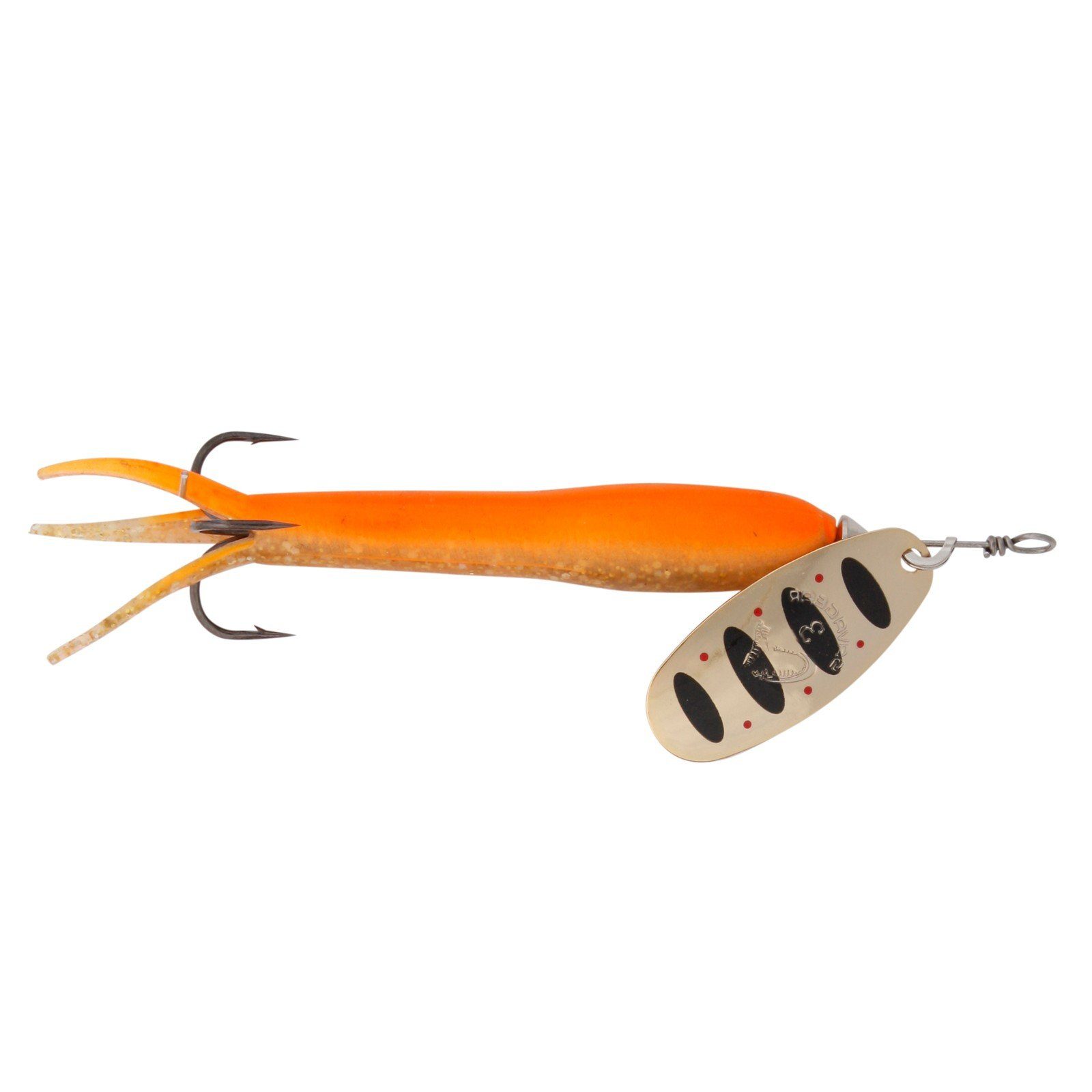 Gear Gear Savage Kunstköder, Flying Fluo Eel 23g Spinner Savage Orange Gold