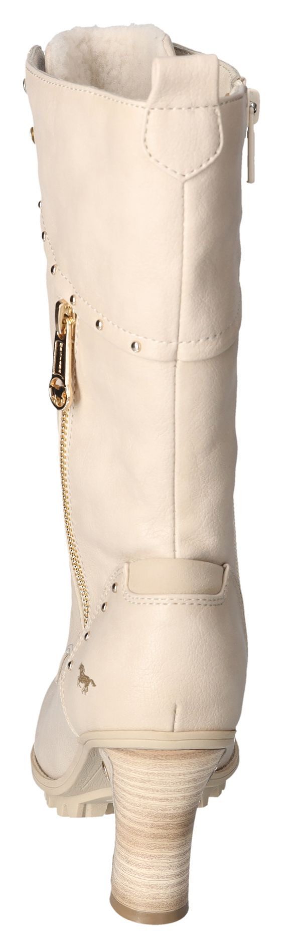Mustang Shoes Winterstiefel, Absatzstiefel, Profilsohle, mit günstig online kaufen