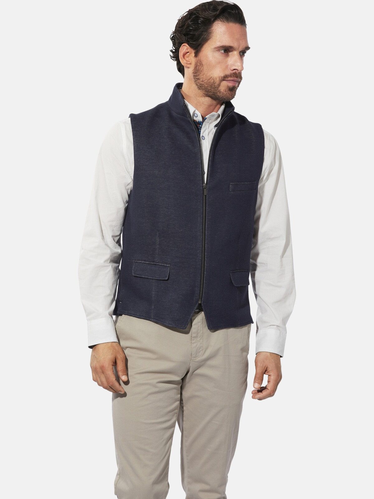 Babista Anzugweste ULDIN in Denim-Optik