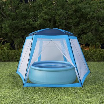 vidaXL Poolüberdachung vidaXL Pool-Zelt 500x433x250 cm Blau