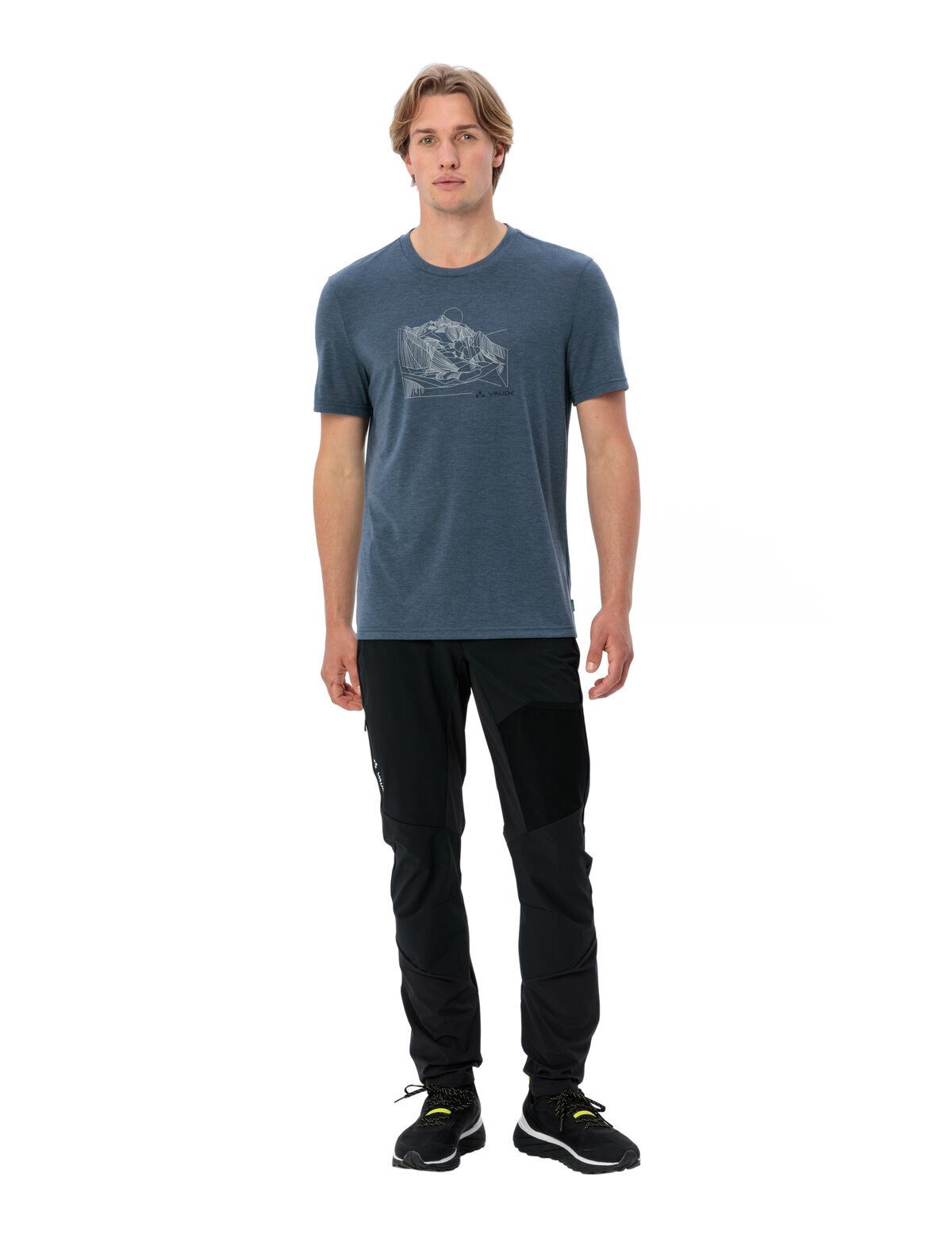 VAUDE T-Shirt Men's Tekoa T-Shirt III (1-tlg) schnelltrocknendes und funktionelles Shirt