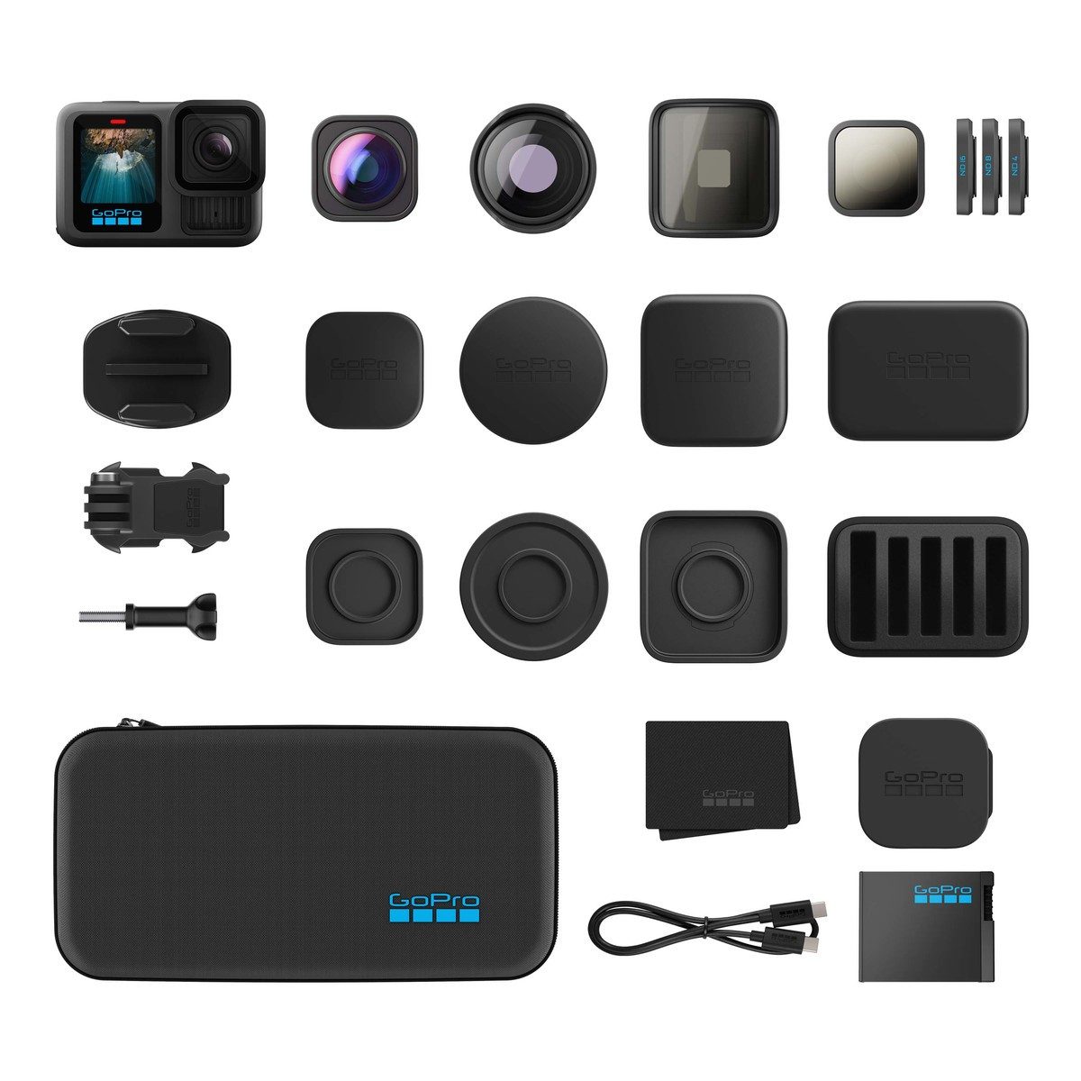 GoPro HERO13 Black + HB-Series Lens Collection Action Cam