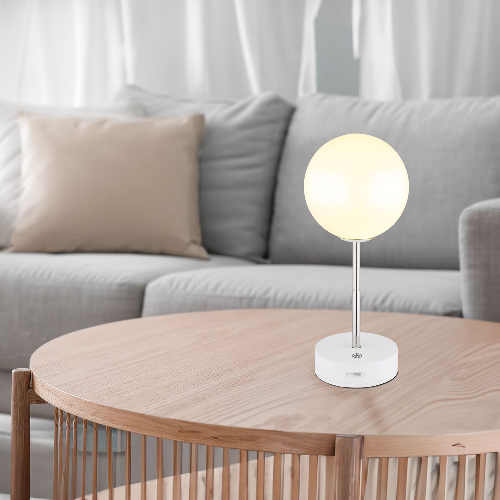 GLOBO LIGHTING Tischleuchte Tischlampe kabellos mit günstig online kaufen