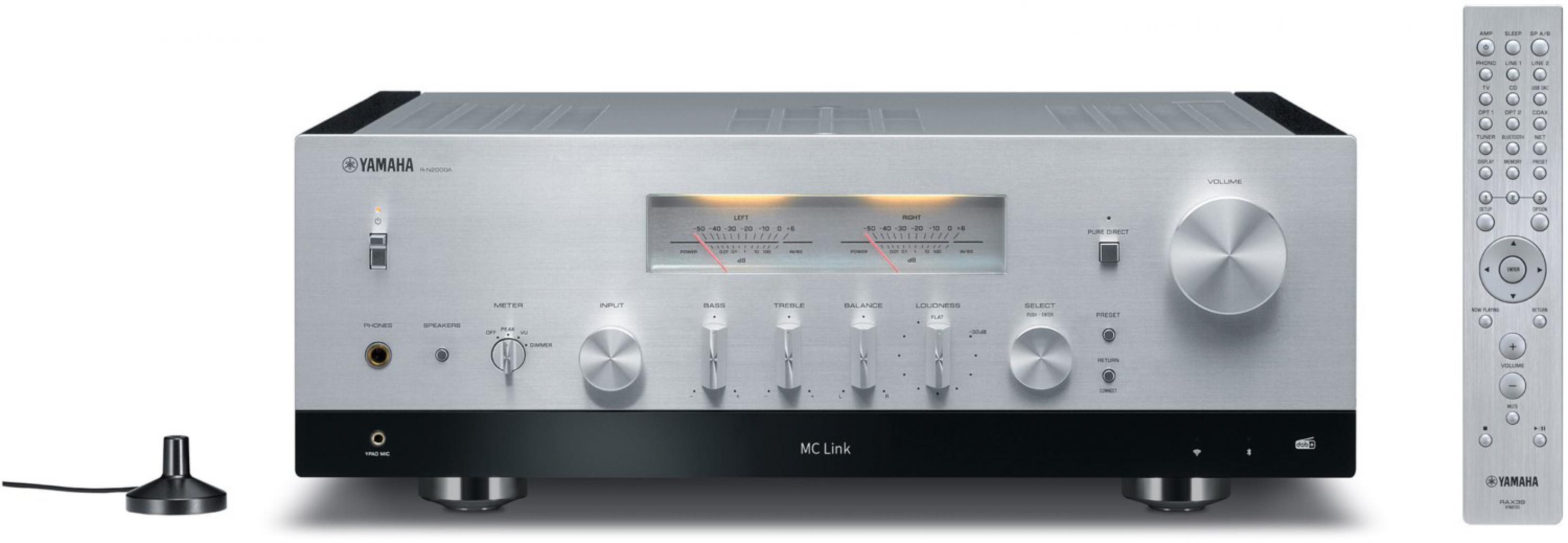 Yamaha R-N2000A silber Netzwerk-Receiver AV-Receiver