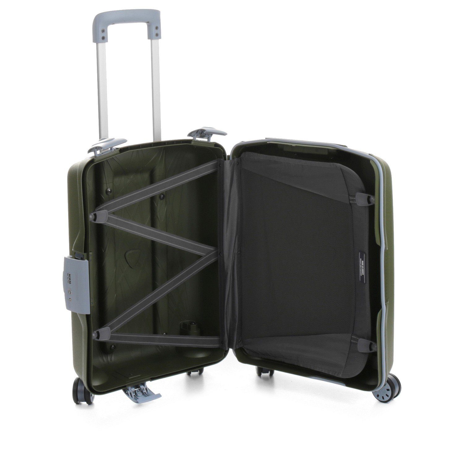 55 militare v. 4 RONCATO Light 4-Rollen-Kabinentrolley Trolley cm, - Rollen