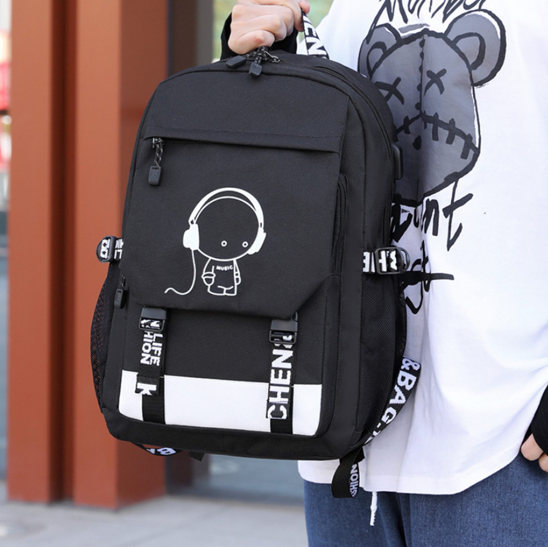 YINDN Schulrucksack 15.6 zoll Laptop Notebook günstig online kaufen