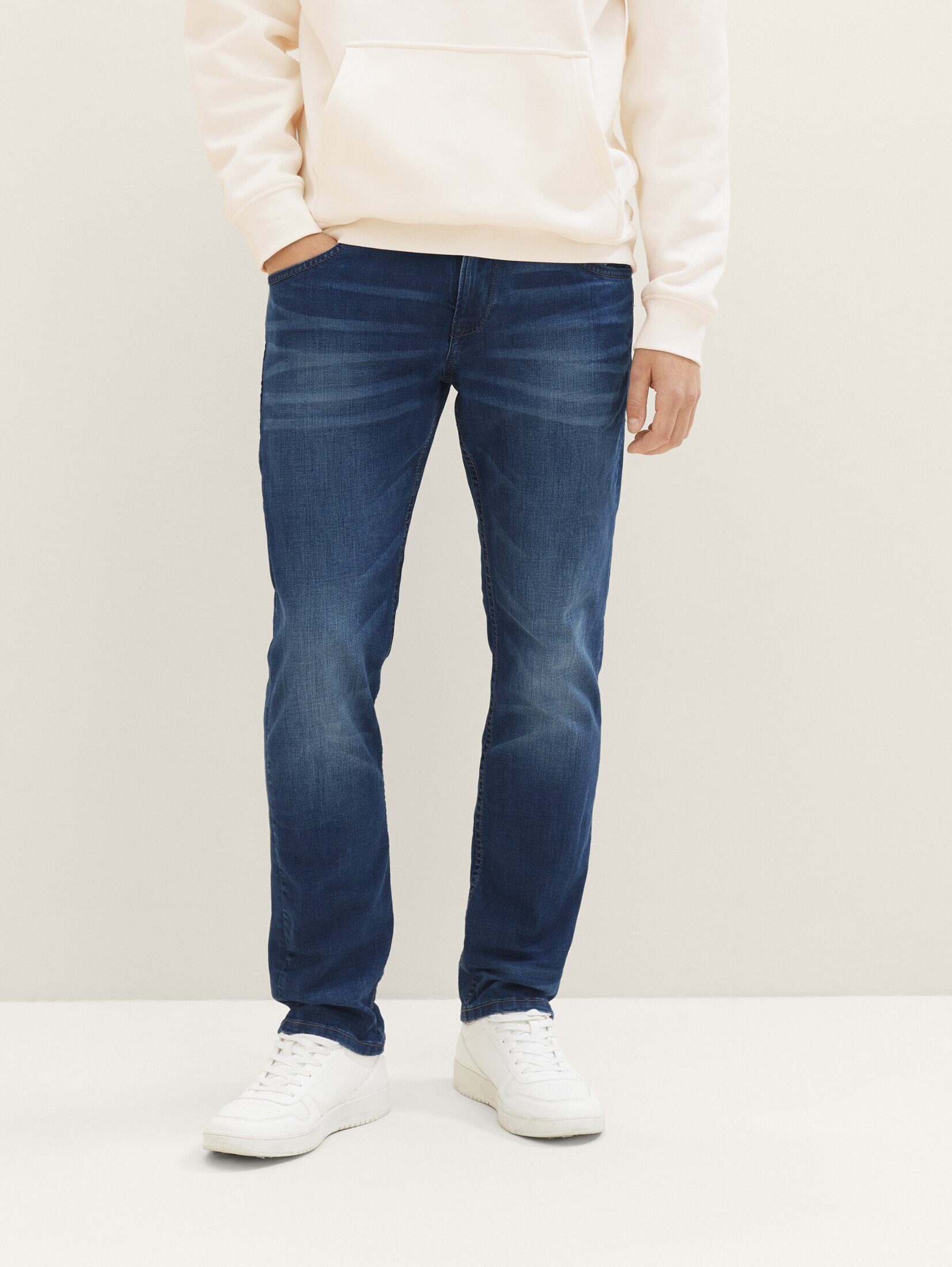 TOM TAILOR Straight-Jeans Jeans Aedan Straight Denim