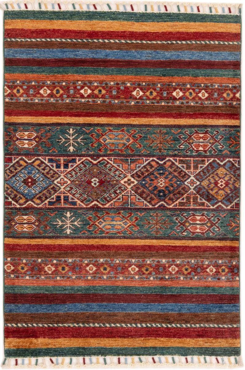 Orientteppich Arijana Shaal 86x125 Handgeknüpfter Orientteppich, Nain Trading, rechteckig, Höhe: 5 mm