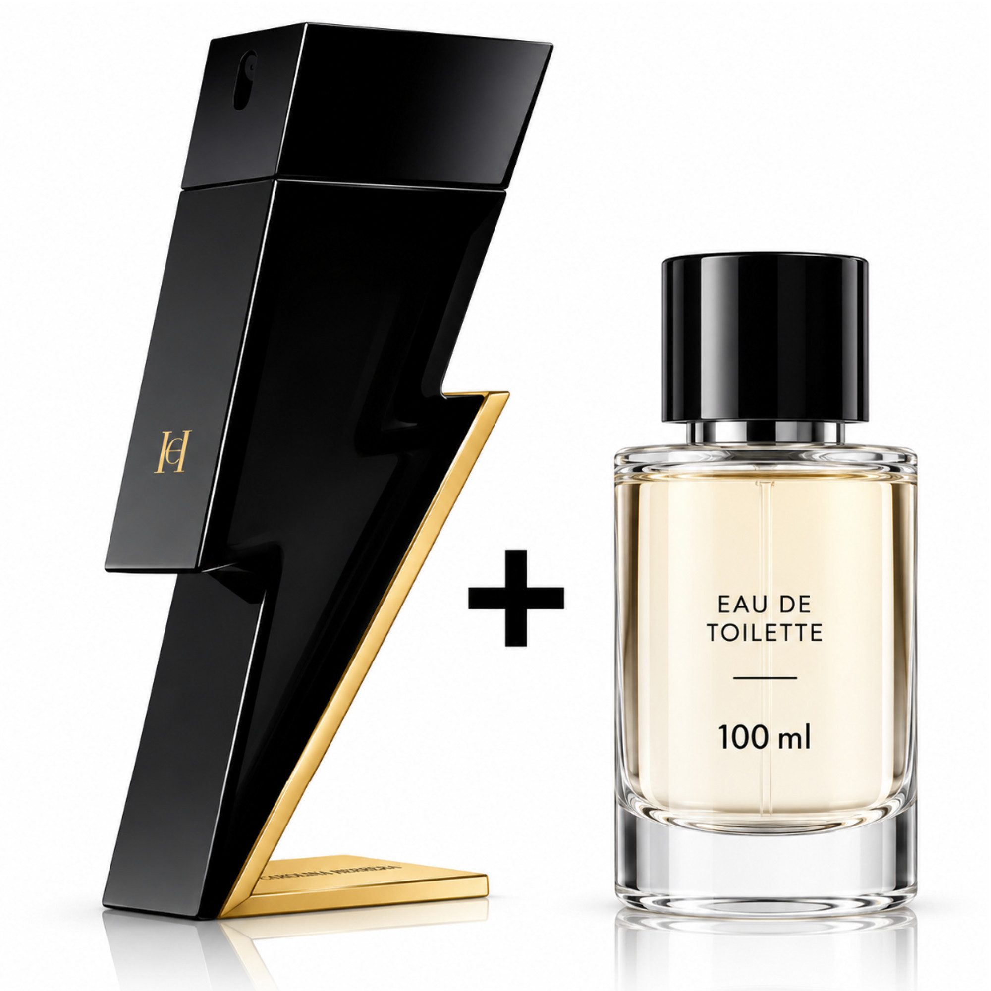 Carolina Herrera Duft-Set Bad Boy EdT 100 ml inkl. zusätzlichem Eau de Toilette 100 ml, 2-tlg., Maskulines Duft-Duo mit insgesamt 200 ml Duftvolumen