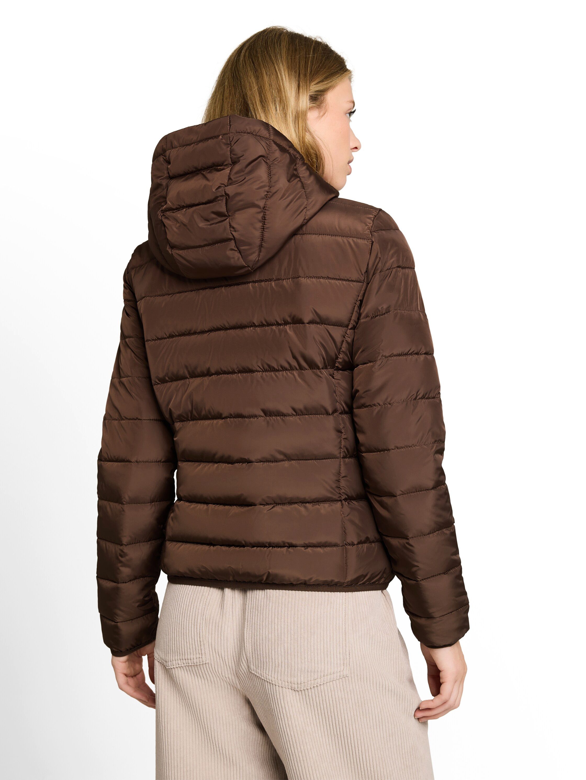 TOM TAILOR Denim Steppjacke mit Kapuze