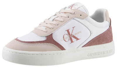 Calvin Klein Jeans CLASSIC CUPSOLE LOW MIX ML BTW Sneaker mit kontrastfarbenen Details, Freizeitschuh, Halbschuh, Schnürschuh
