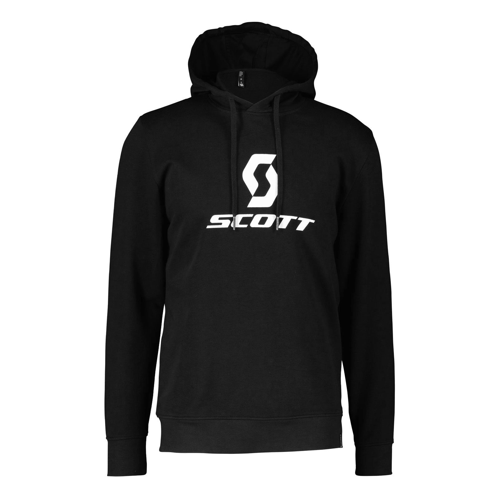 Scott Kapuzenpullover Icon Hoodie black Logoprint 0001 großem mit