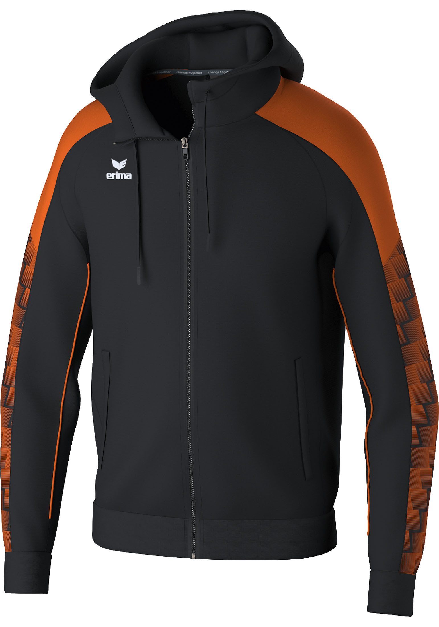 Schwarz/Orange
