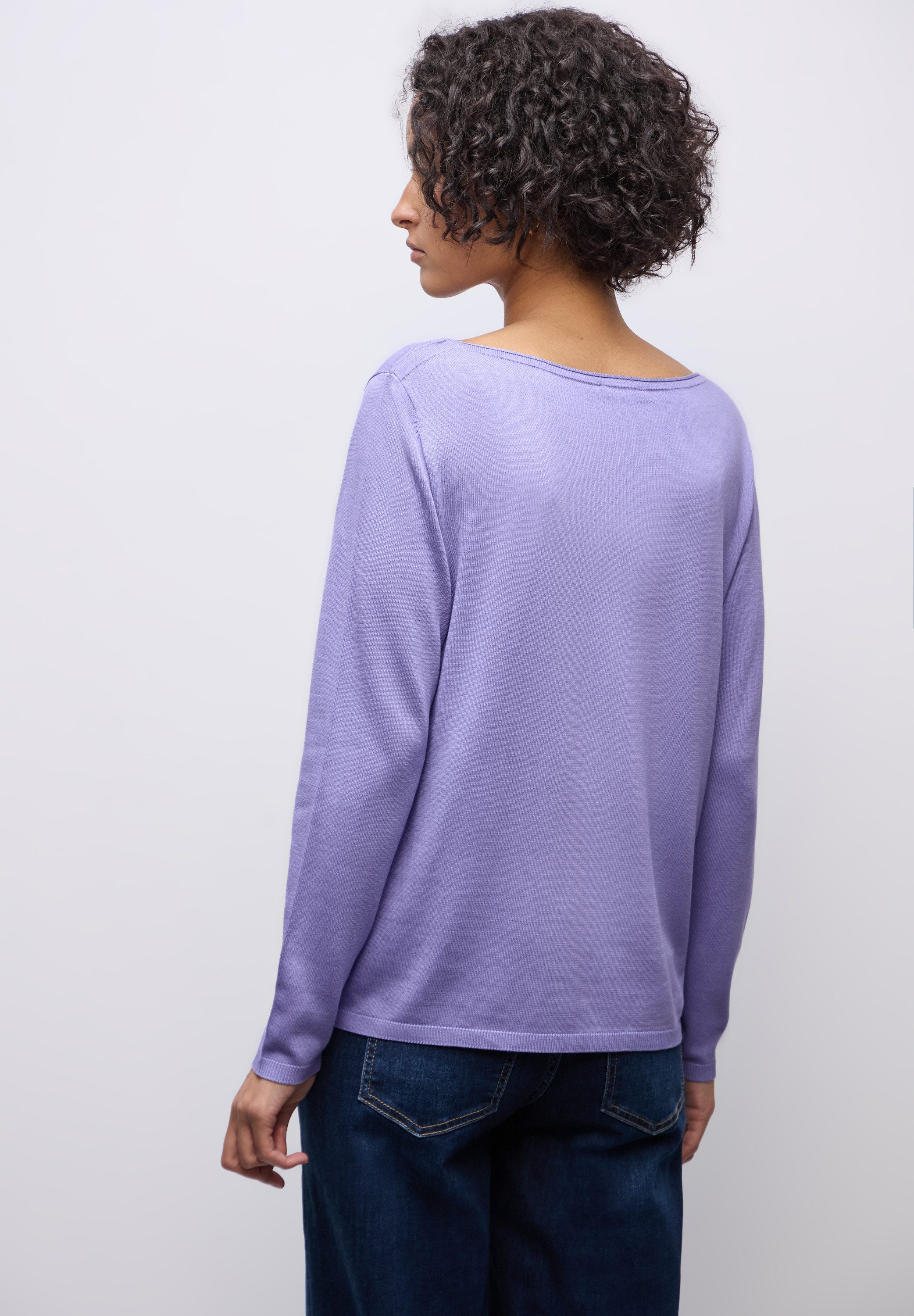 STREET ONE Strickpullover mit U-Boot-Ausschnitt