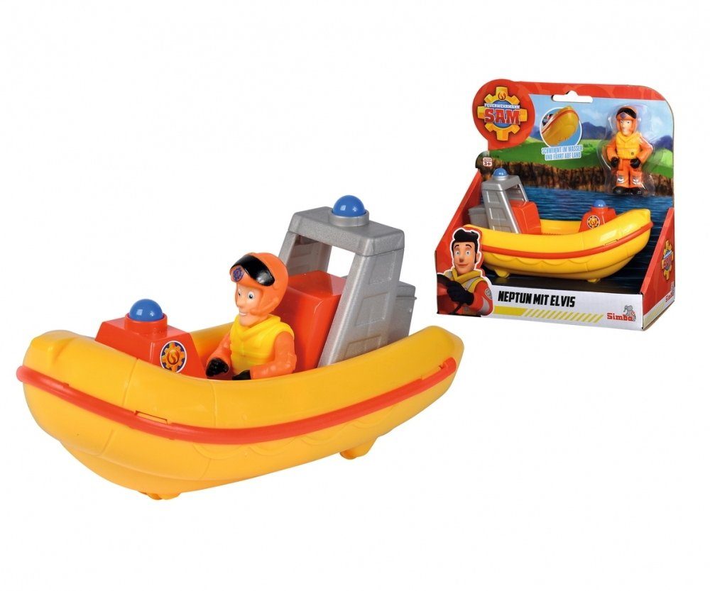 SIMBA Spielzeug-Feuerwehr Boot Feuerwehrmann Sam Junior günstig online kaufen