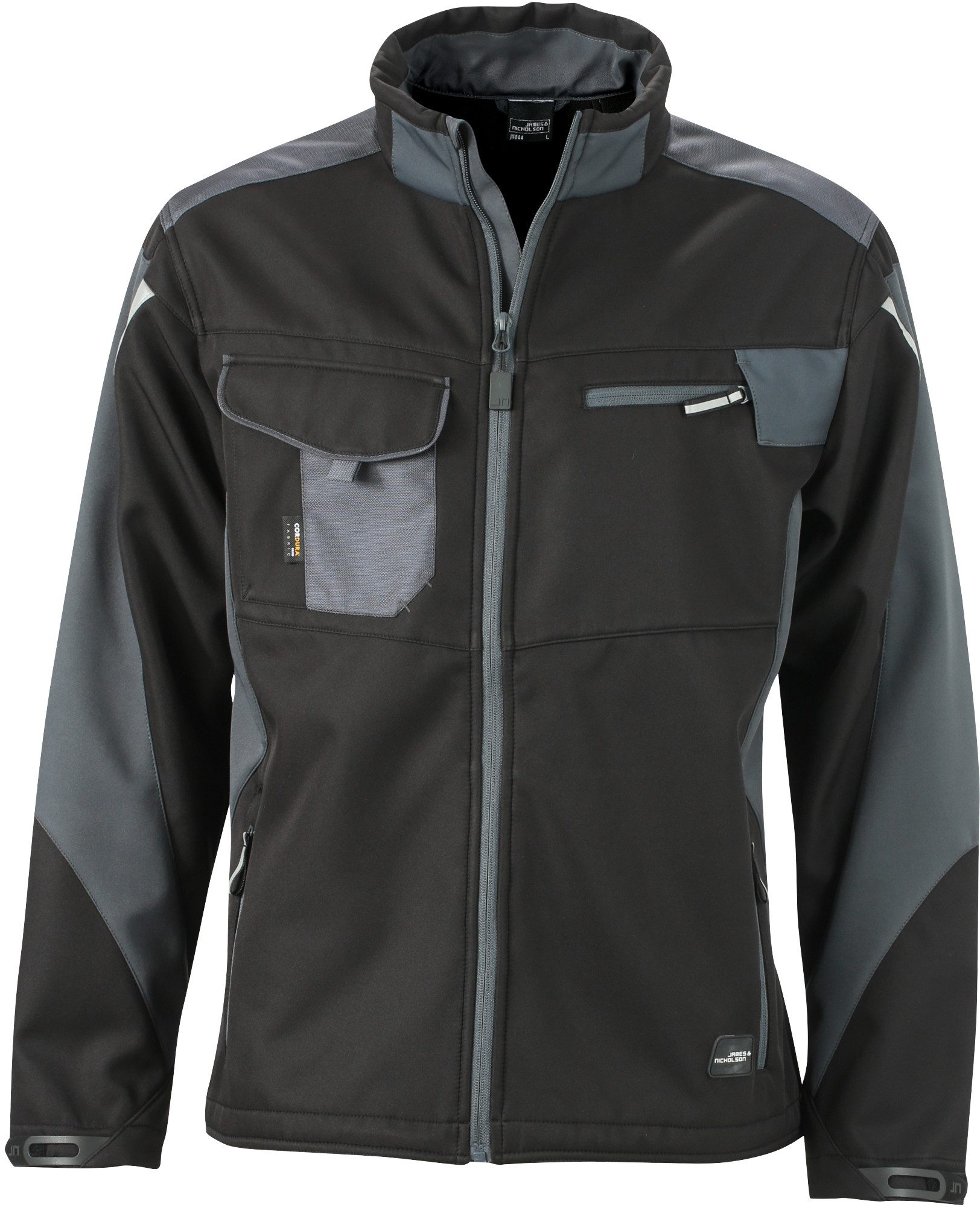 Softshelljacke James & Nicholson JN 844 Workwear Sommer Softshell Jacke