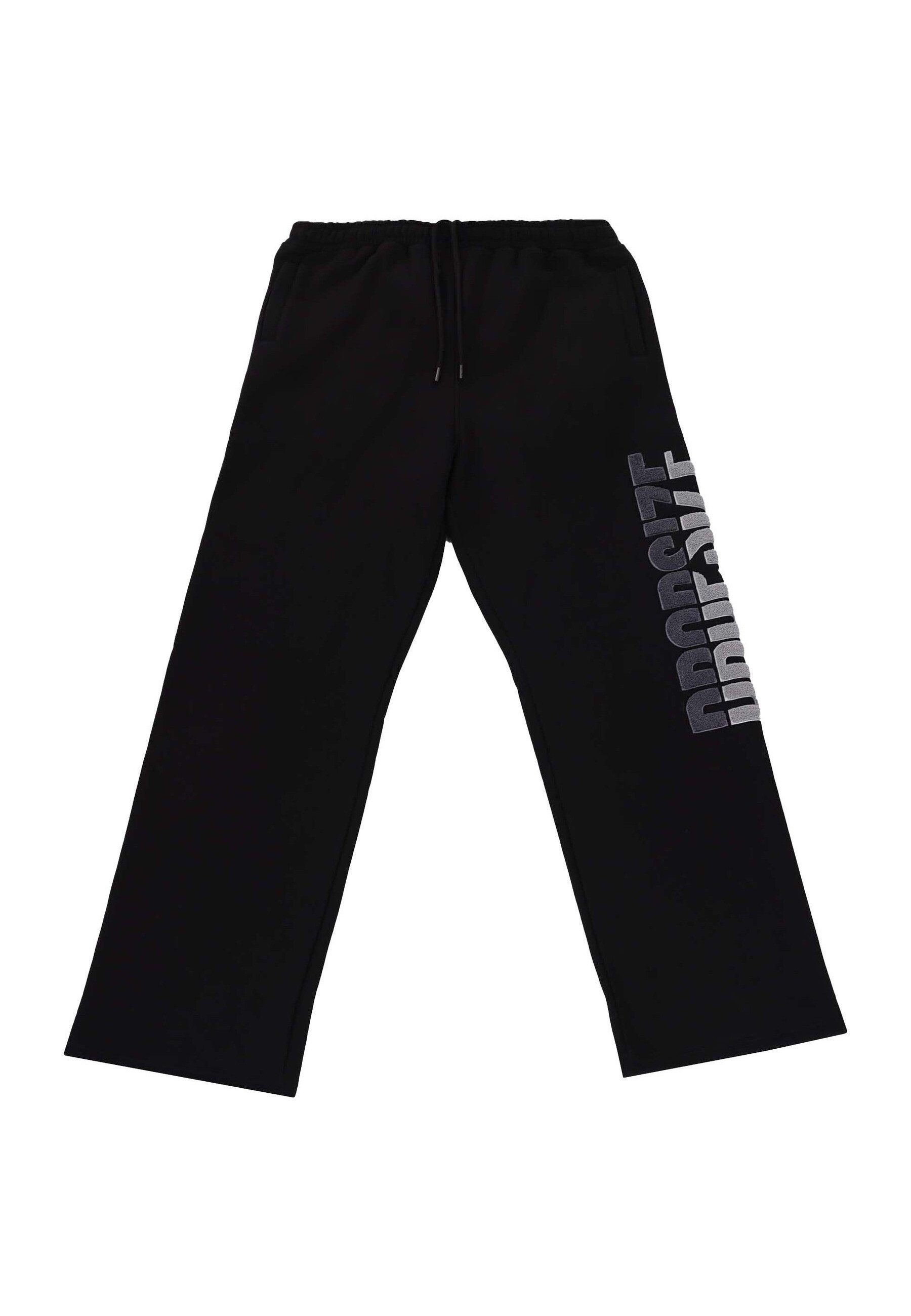 Dropsize Jogginghose Dropsize SPLIT FROTTEE EMBO SWEATPANT (1-tlg)