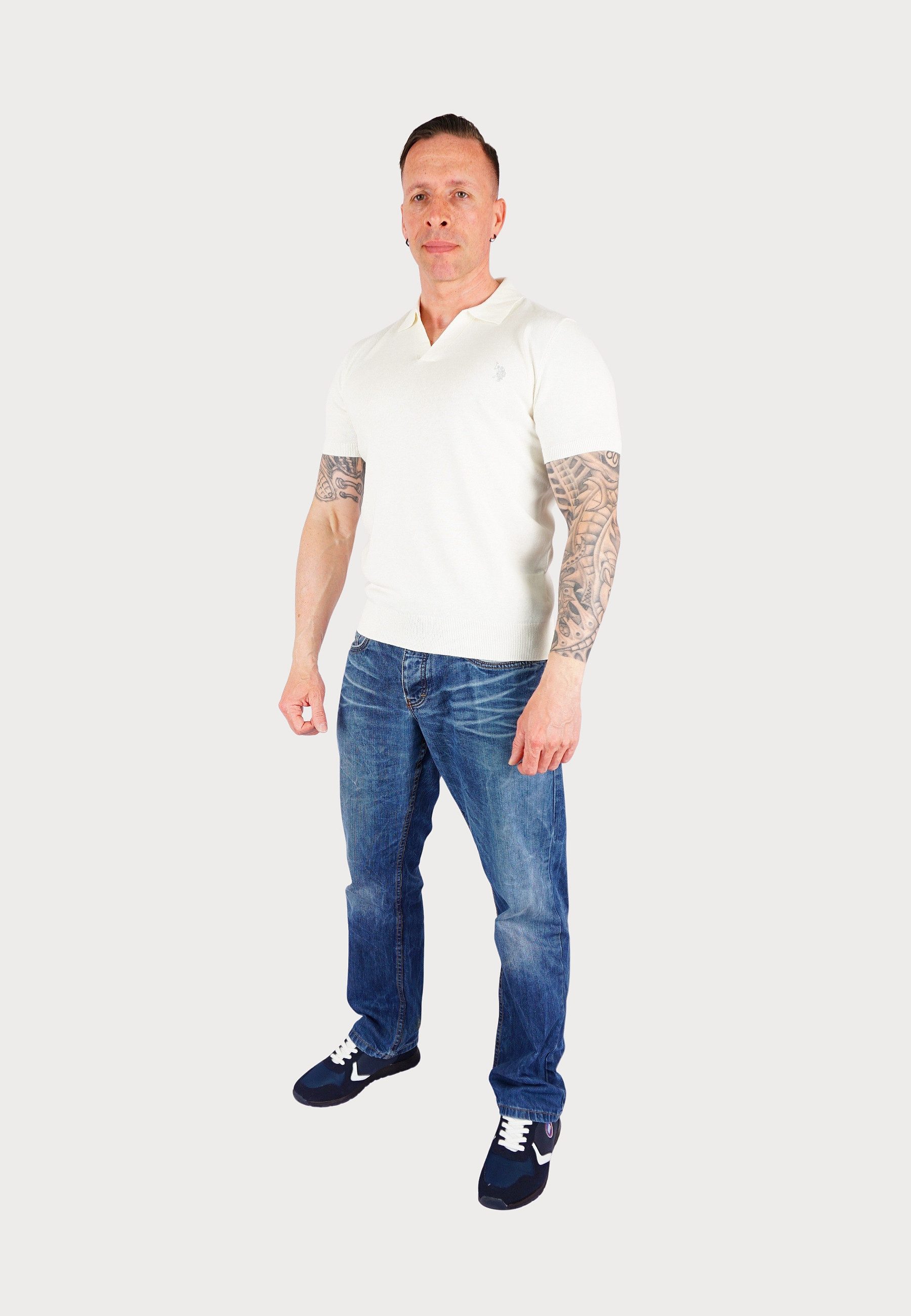 U.S. Polo Assn. T-Shirt Poloshirt Strick günstig online kaufen