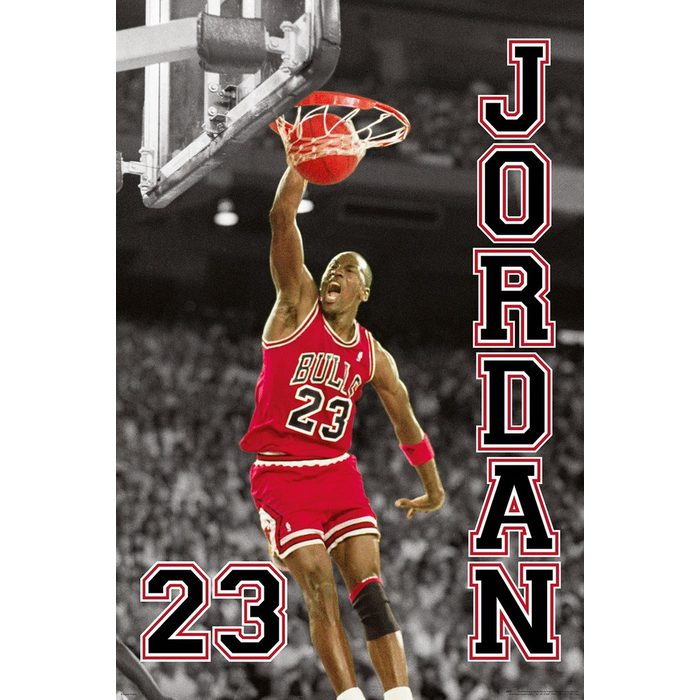 Close Up Poster Michael Jordan Poster 23 61 x 91 5 cm