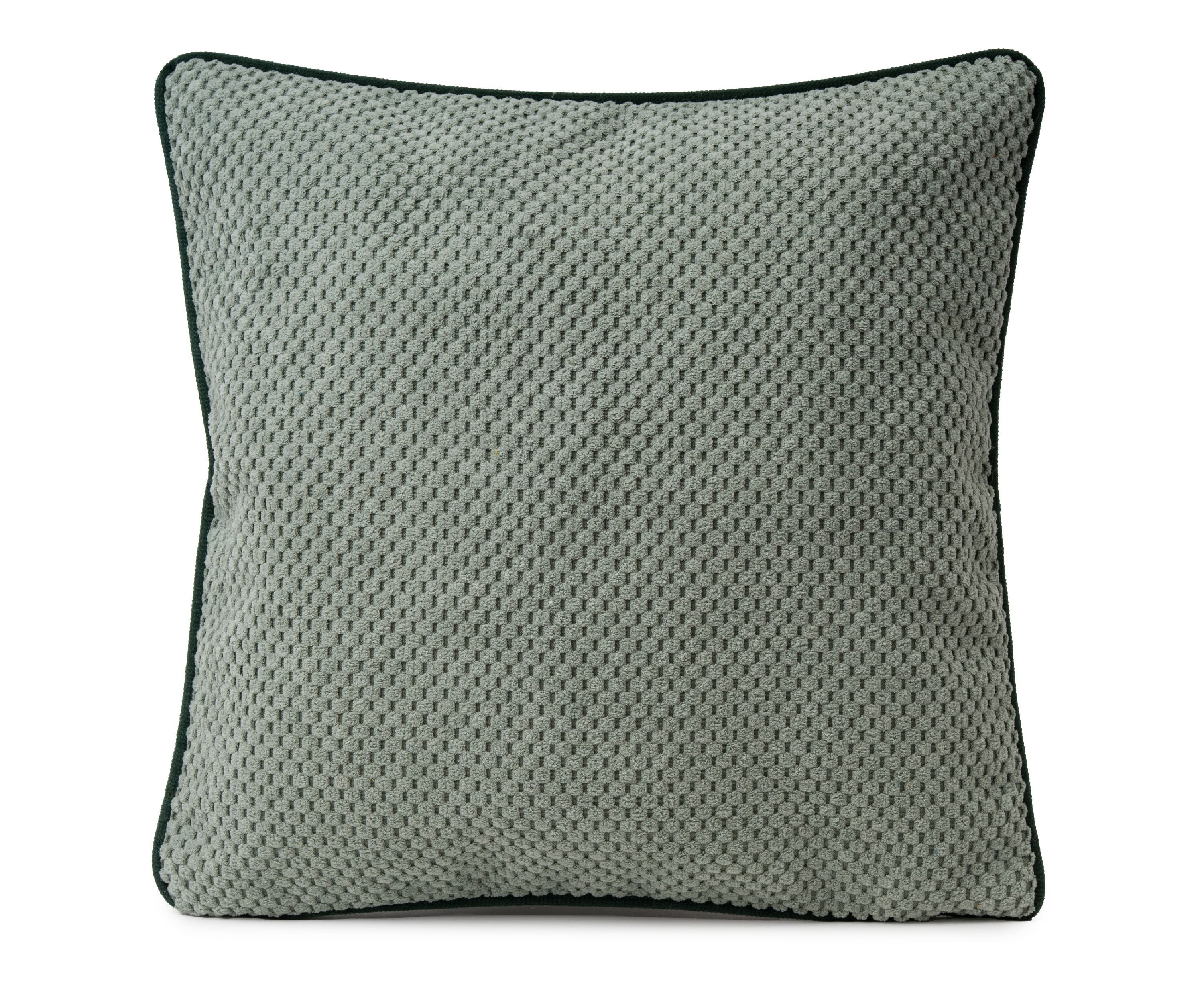 Zierkissen GÖZZE Kissen SVEN eukalyptus BHT 40x8x40 cm grün Dekokissen