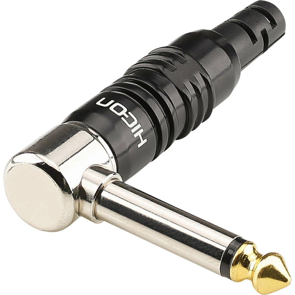 Hicon Kabelverbinder-Sortiment Hicon HI-J63MA07 Klinken-Steckverbinder 6.35 mm Stecker, gewinkelt Pol, HI-J63MA07