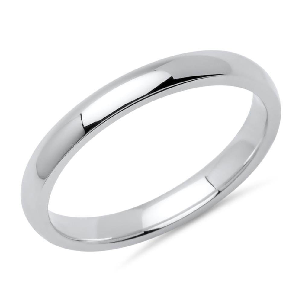 Vivo Silberring Dezent und schmal in glänzendem Silber 3mm R8578