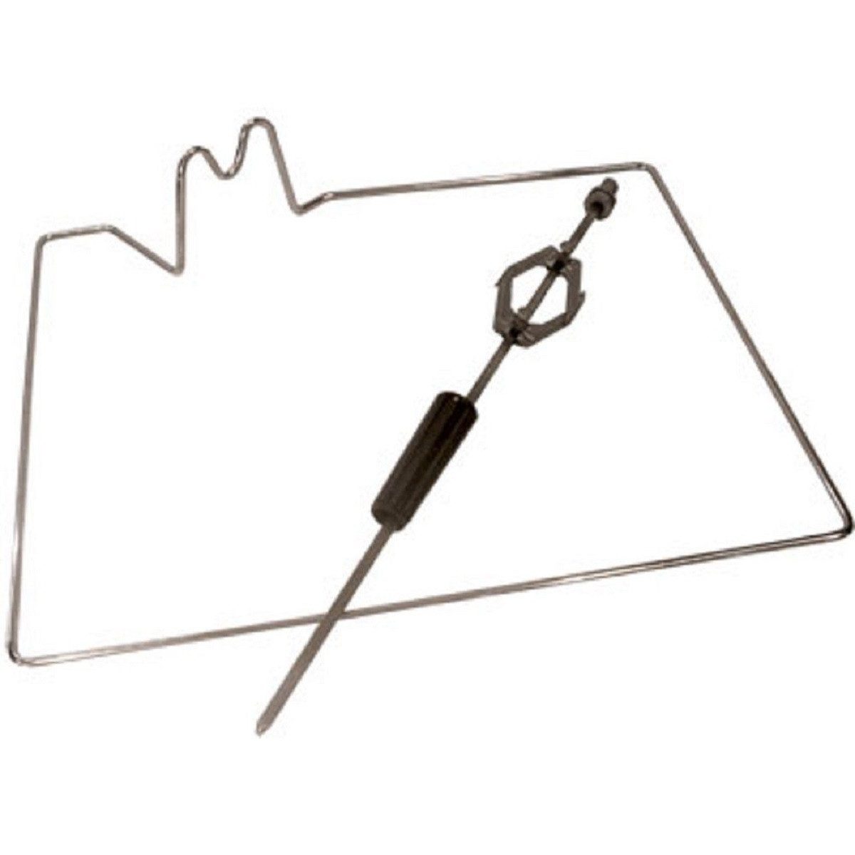 Kaiser Küchengeräte Backofen-Set Herd set Autark Elektro Backofen, Autark, 79L mit 3,8 KW WOK, 60 cm, 4 flammig, Erdgas Propangas, Gasherd Autark EH 6326 W+KCG 6394 w.., mit 1-fach-Teleskopauszug