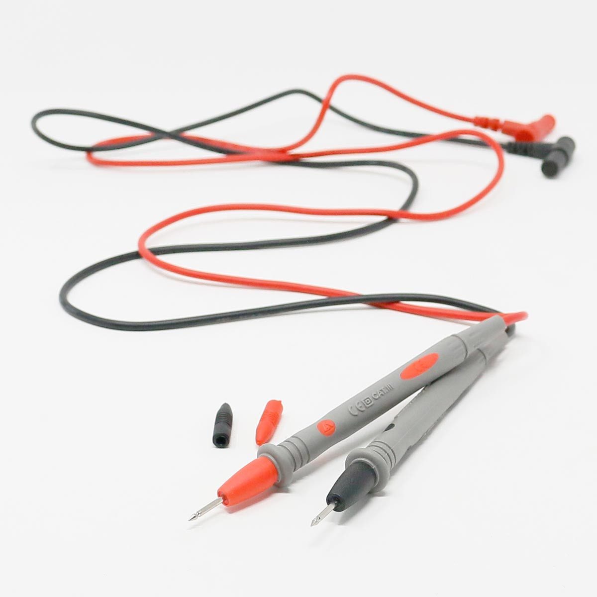 world-trading-net Spannungsprüfer Prüfkabelsatz "WTN-Premium" 2x 1m, CAT III, 1000V