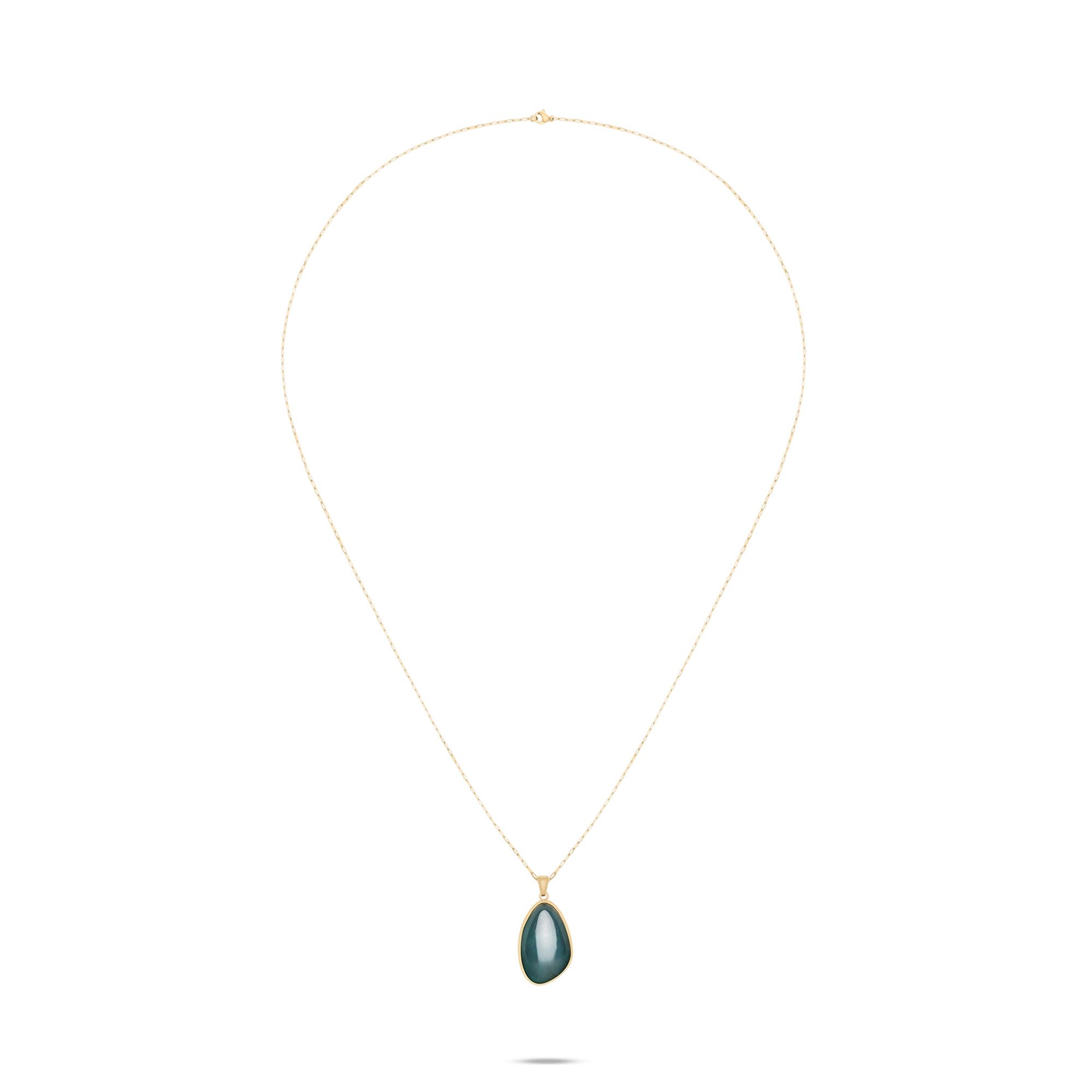 s.Oliver Lange Kette Stone, mit Amazonit, Moosachat oder Rosenquarz