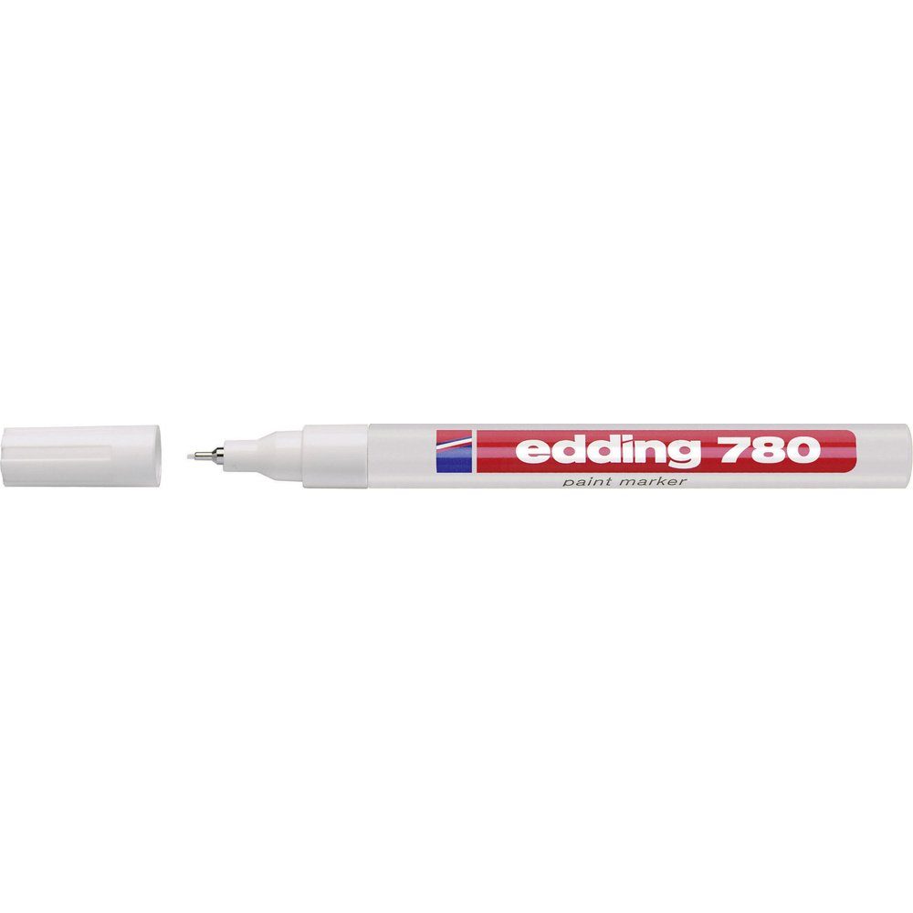 edding Lackmarker Edding 780 paint marker 4-780049 Lackmarker Weiß 0.8 mm