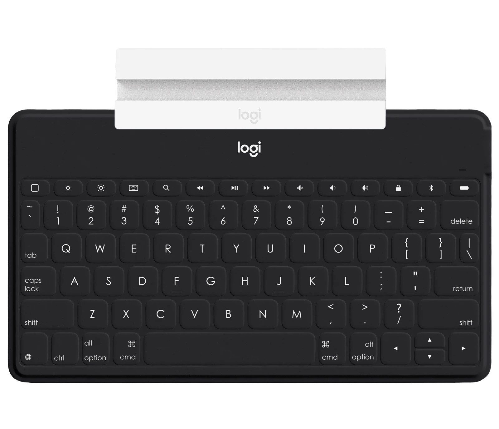 Logitech Keys-To-Go Tastatur für iPhone, iPad, Apple TV Schweizer QWERTZ Apple-Tastatur