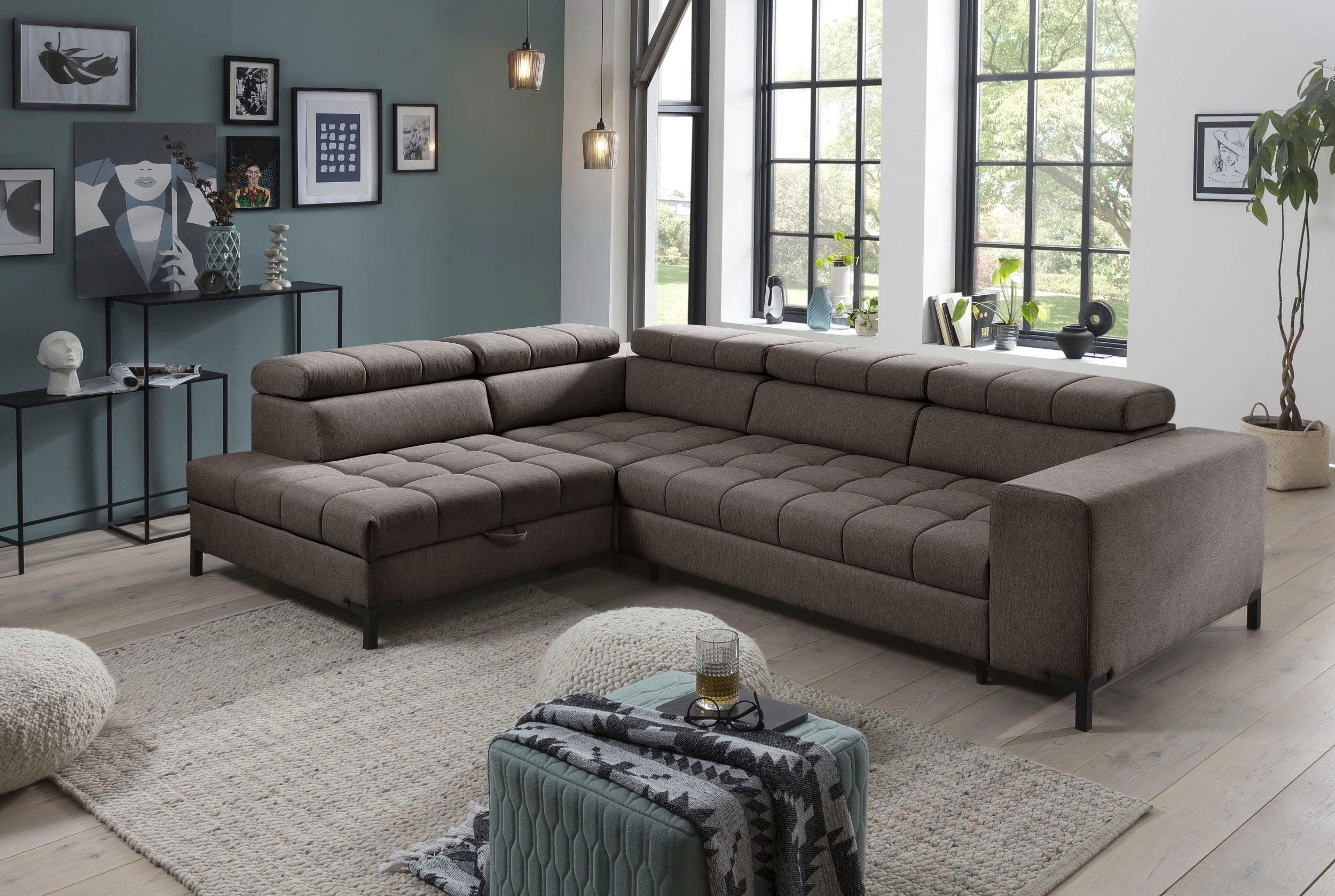 exxpo - sofa fashion Ecksofa Bocco, günstig online kaufen