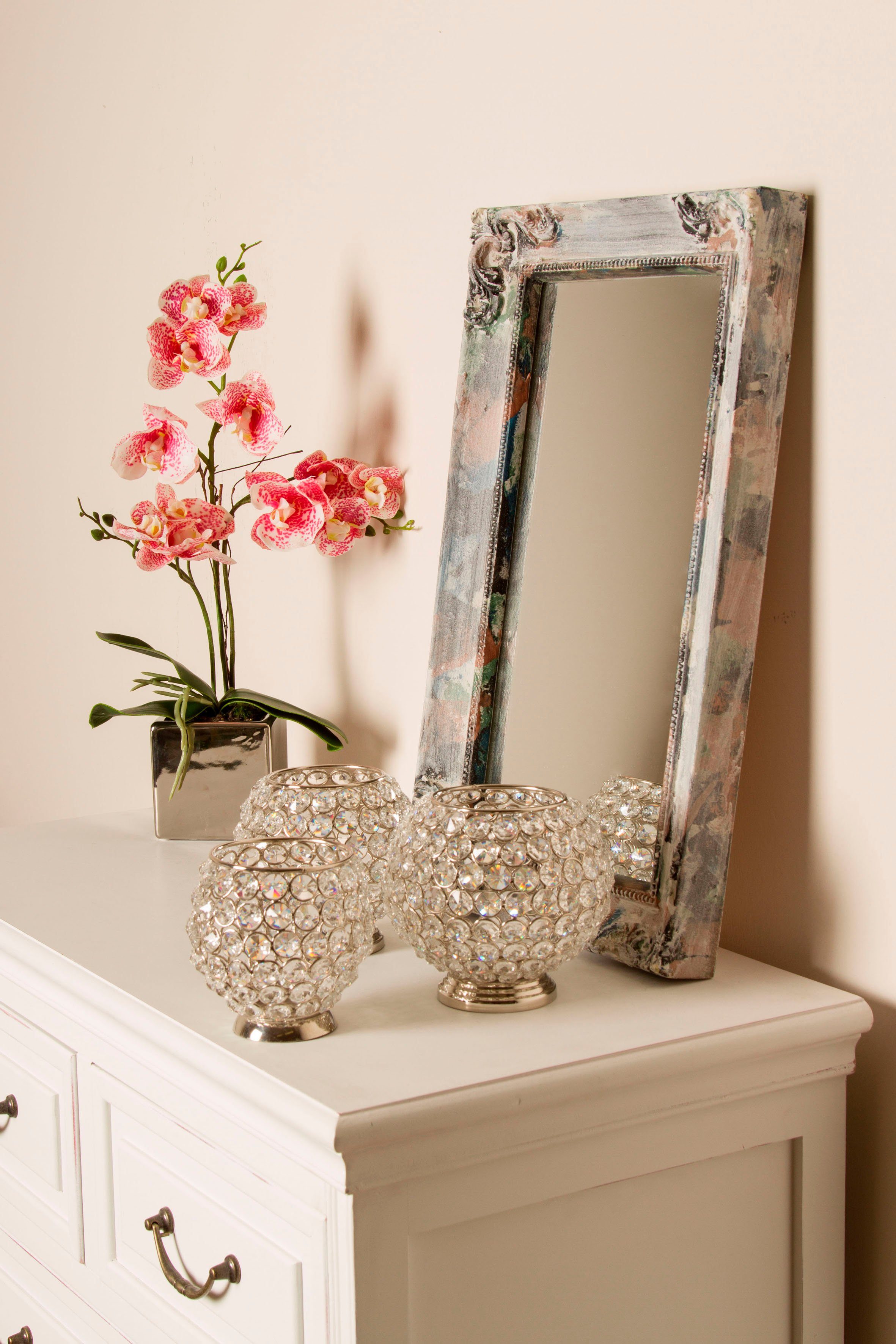 Myflair Möbel & Accessoires Wandspiegel Manja (1-St), rechteckig, verzierte günstig online kaufen