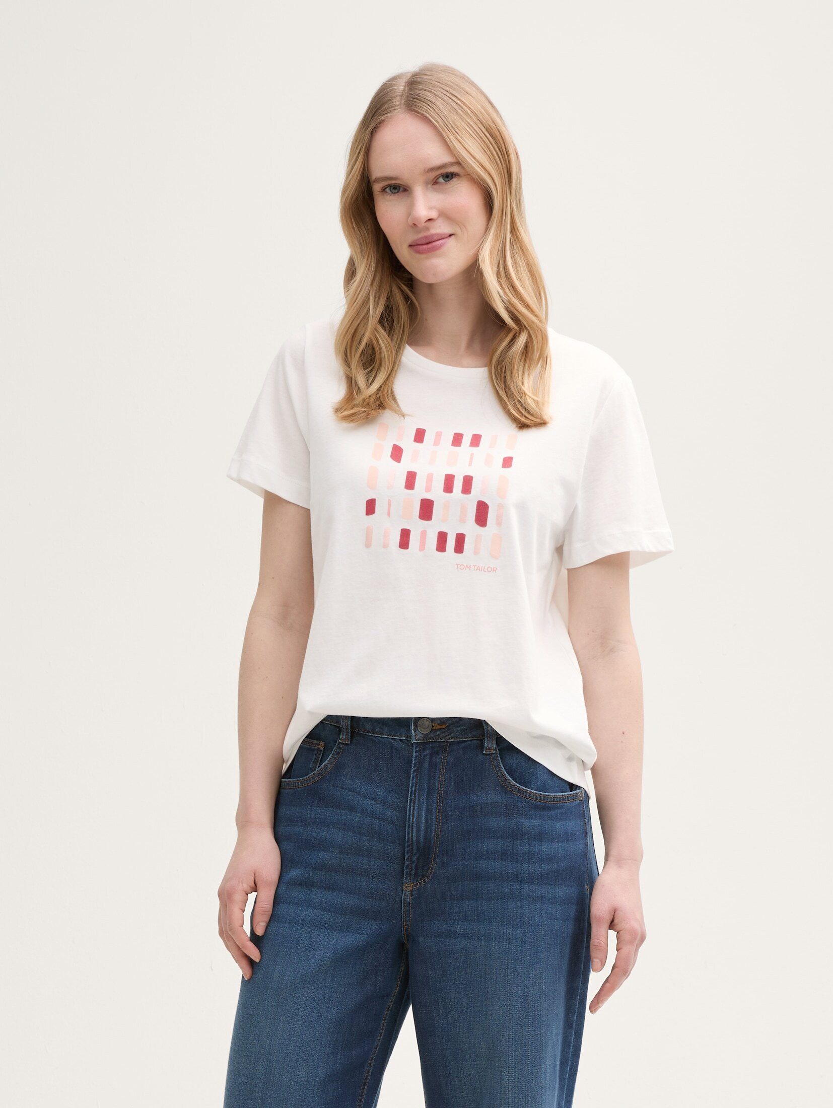 TOM TAILOR T-Shirt mit Frontprint günstig online kaufen