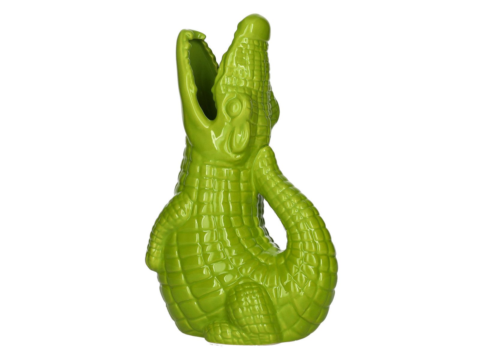 Giftcompany Dekovase Croco Vase hellgrün 25cm (Vasen)